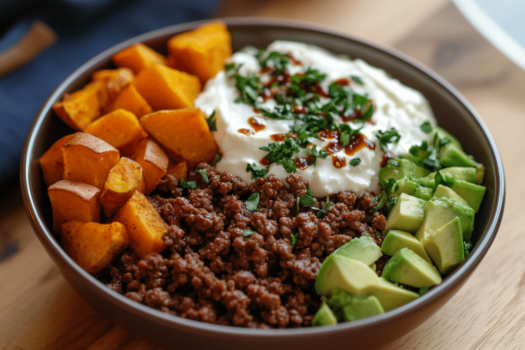 Irresistible Ground Beef Cottage Cheese Bowl: The Viral Protein-Packed Recipe 8 Served ground beef cottage cheese bowl